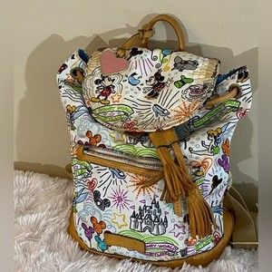 Limited Edition Vintage Dooney & Bourke Disney Sketch Backpack